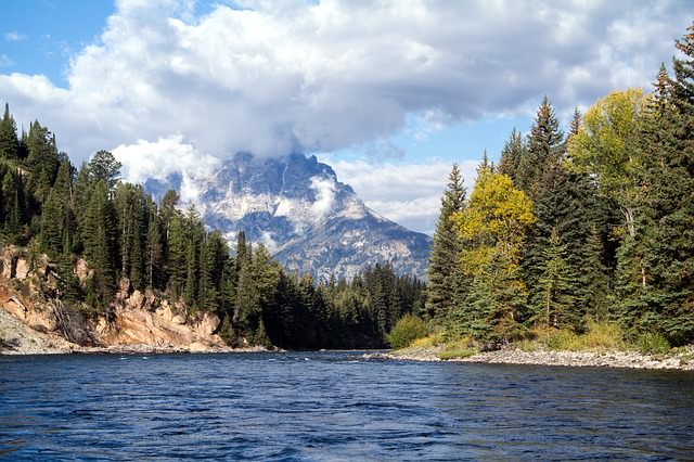 Backpacking in Amerika - grand teton national park