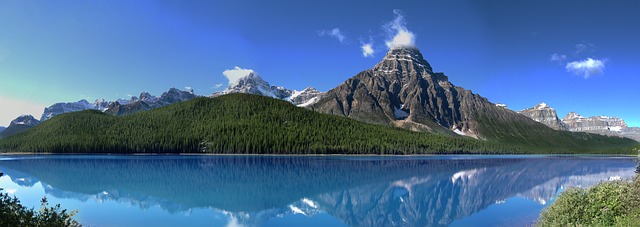 Backpacking in Kanada - Panorama