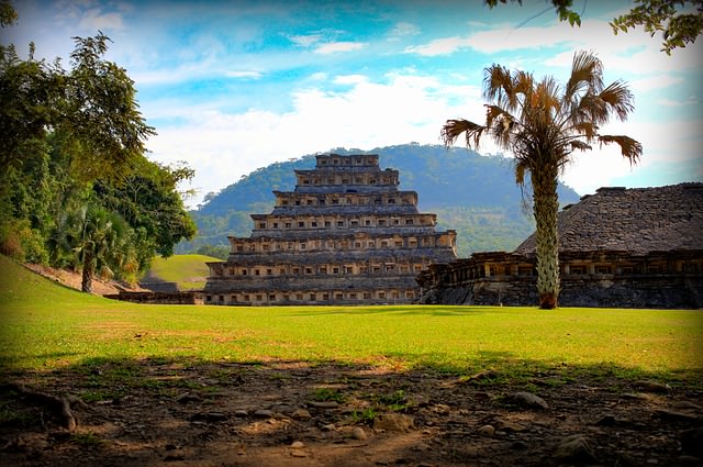 Backpacking in Mexiko - Maya Pyramide
