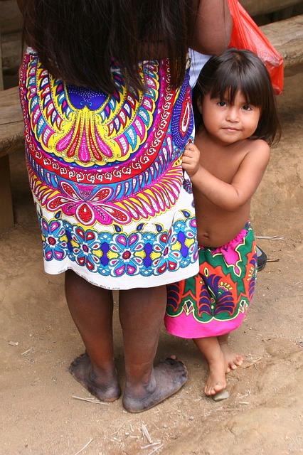 Backpacking in Panama - Familie