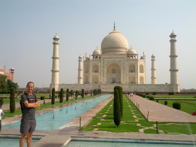 Backpacking in Indien - Taj Mahal