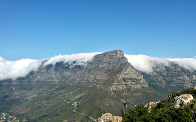 Backpacking Südafrika - Tafelberg