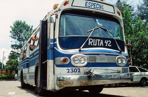 Bus fahren in El Salvador