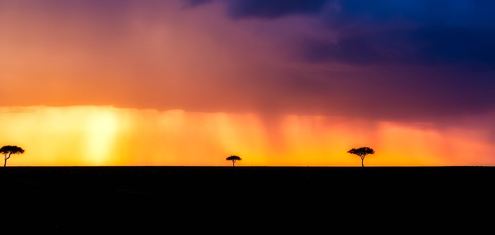 Landschaft in Kenia